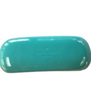 KATE SPADE Sunglasses Eyeglass Case Teal 6.5 x 2 x 2.5 inches
